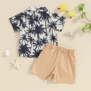 Clothing Sets Toddler Baby Boy Summer Clothes Set Letter Print Short Sleeve T Shirt Tops Shorts Born Outfits