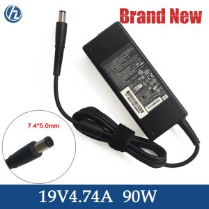 Adapter Genuine AC Adapter 90W 709566003 19V 4.74A 7.4/5.0mm For HP TPCLA57 677777001 693712001 Laptop Charger Power Supply