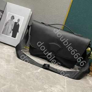 Bolsa mensageiro masculina, bolsa de ombro de grife, bolsa de flores pretas, carteira moderna, bolsa crossbody versátil clássica, bolsa para celular, porta-cartões, bolsa de trabalho, bolsa de viagem