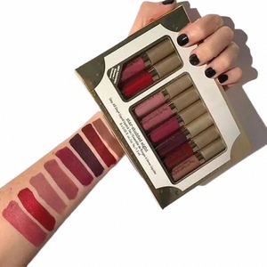 8pcs Lipstick Set make up Waterproof Makeup Lip Gloss Comfortable Lg-lasting Lipgloss Kit MAKEUP Cosmetics Y8r8#