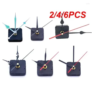 Wall Clocks 2/4/6PCS Clock Mechanism Parts Multi-purpose Repairs Movement Hands Battery Operated Multiple Styles