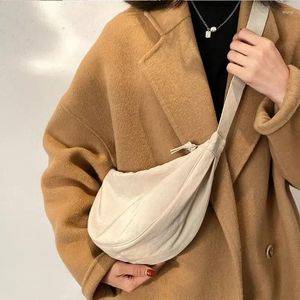 Shoulder Bags Upgraded Version Simple Design Women's Messenger Bag Nylon Hobos Small Vintage Female Girls Purse Cloth Handbags