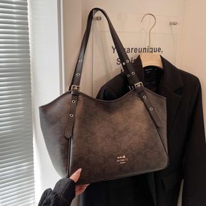 Negozio all'ingrosso Borse firmate Borsa a tracolla Borsa tote portatile alla moda classica Spalla da donna Grande capacità Pendolarismo Mamma Bocca di pesce versatile