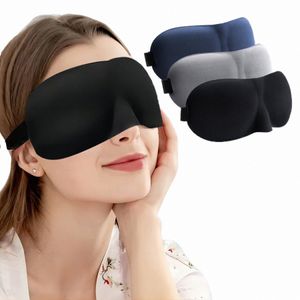3D Sleep Mask Blindbinds Slee Aid Soft Memory Foam Eye For Slee Travel Blockout Light Slaaper Eye Cover H5DD#