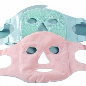 Ice Gel Face Mask Anti Wrinkle Relieve Fatigue Skin Acrowing Spa Hot Cold Therapy Ice Pack Cooling Massage Beauty Skin Care Tool i4e1#