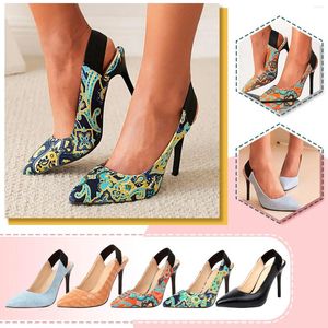 Dress Shoes Summer Heel Pointed Women Colorful Back Air Slim Tie Up Sandals For Flat Espadrille Wedge