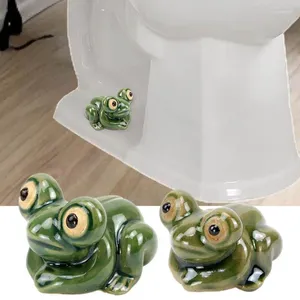 Toilet Seat Covers Bolt Frog Cover Ceramic Snap Push Bowl Covering Caps Universal Cute & Funny Dustproof Replacement Part Accessories