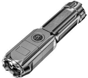 Strong Light Rechargeable Zoom Flashlights Super Bright Xenon Special Forces Household Outdoor Portable LED Night Flashlight6736513