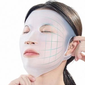 3d Silice Maske Gesicht Frauen Hautpflege Werkzeug Hängen Ohr Gesichtsmaske Gel Blatt Wiederverwendbare Heben Anti Falten Straffende Ohr Feste Werkzeuge 78LX #