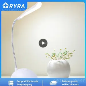 Table Lamps Colors Mini LED Desk Lamp Book Light AAA Battery Powered Eye-Protection Children Study