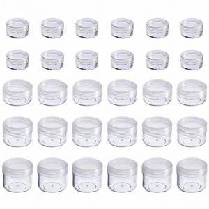 150pcs Empty 2g 3g 5g 10g 15g 20g Plastic Jar Sample Bottle Eyeshadow Cream Makeup Cosmetic Pots Lip Balm Ctainer Storage Box k9Di#