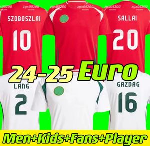 24 Hungary Soccer Jerseys national team maillots de football 2023 2024 SZOBOSZLAI T shirt SZALLAI SZALAI FERENCZI GAZDAG VINICIUS ORBAN PRISKIN Jersey de futbol