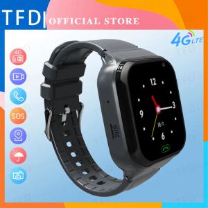 Uhren 4G Kinder Smart Watch GPS Tracker SOS Telefon Smartwatch für Kinder Wasserdicht Video Anruf Remote Foto LBS WIFI für Jungen und Mädchen