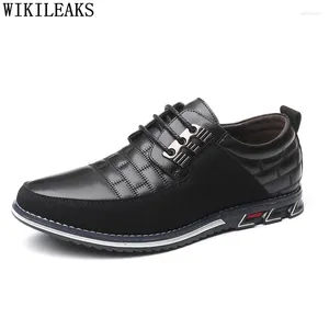 Casual Shoes Men 2024 Formella klänningar Oxford för plus storlek 48 lyxmärke sommarläder Zapatos de Hombre