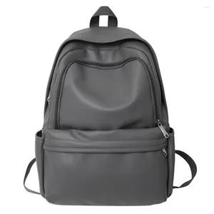 Рюкзак большой емкости из искусственной кожи для женщин и мужчин, крутая дорожная сумка, высококачественная школьная сумка для девочек, книжная пара