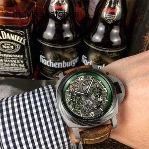 Panerai Men vs Factory Top Quality Automatic Watch s.900 Automatisk Watch Top Clone för Sapphire Mirror Storlek 47mm Importerad Cowhide Gzme