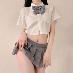 Sexy JK Uniform Set Pure Desire COS Sailor Underwear Temptation Bed Hot Q Fun Emotion Tool Silk Socks Cotton