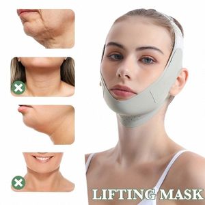 Reutilizável Face Slimming Bandage V Line Face Shaper Mulheres Chin Cheek Lift Up Belt Facial Massage Strap Face Skin Care Ferramentas de beleza j9tN #