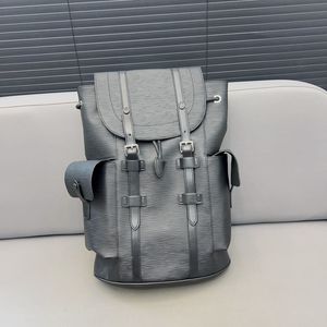 23SS Herren-Luxus-Designer-Rucksack, Tragetasche, Wasser-Ripple-Rucksack, Herren-Computertasche, Büchertasche, High-End-Outdoor-Rucksack, groß, Uahp