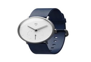 XIAOMI Mi Mijia QUARTZ Smart Watch Life Wasserdicht mit Doppelzifferblättern Alarm Sport Sensor Schrittzähler Zeit Lederband Mi Home APP1069519