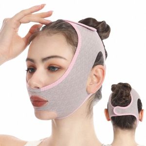 Ansikts bantning Bandage V Line Face Shaper Face Lifting Belt Chin Cheek Lyft Anti Wrinkle Strap Band Slee Mask Beauty Tools T90T#