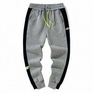 2022 Spring Autumn New Cott Jogging Pants Men utomhus bekväma atletiska fitn byxor av hög kvalitet lösa varumärken män p9t8#