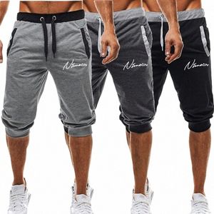 quente !2019 novos shorts masculinos de venda quente verão casual fi shorts apenas quebre-o impressão sweatpants fitn curto jogger M-3XL v3vl #