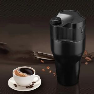 ツールカーヘルドUSBChargingコーヒーマシン、CapsulePowder直接醸造、屋外トラベル/インドアステイポータブル、KCUP（お湯を追加するため）