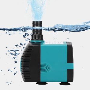 Bombas Bomba de água submersível para aquário, filtro de fonte, viveiro de peixes, silencioso, tanque, bomba de sucção lateral, UE, EUA, 220V, 110V, 360W