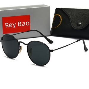 Designer Men Sunglasses Roey Bao Classic Brand Retro women Sunglasses Luxury Designer Eyewear Ray 3548 Bands Metal Frame Designers Sun Glasses Woman with box