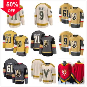 Хоккейные майки Vegas Custom Golden Knights 21 Бретт Хауден 17 Бен Хаттон 55 Киган Колесар 10 Николас Рой 20 Чендлер Стивенсон 36 Логан Томпсон 2 Зак Уайтклауд