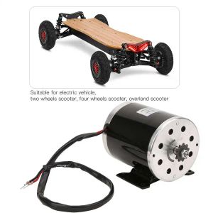 Zaagbladen 12v 500w 2500rpm Metal High Speed Brush Large Power Motor for Electric Vehicle Two/four Wheels Scooter Ebike Parts