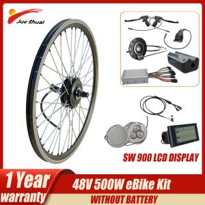 Messen 48v 500w Electric Bike Kit 20" 26" 24" 27.5" 29" 700c Front Wheel Hub Motor Electric Bicycle Conversion Kit Mountain