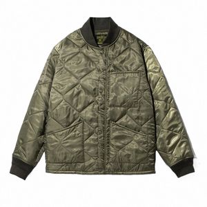 Mäns bomberjacka Casual Fall Winter US Air Force Usaf Flyers CWU-9/P Quilted Liner Jacket Militärjacka och rockar Outwear Z81J#