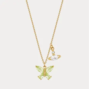 2024 New Western Queen Butterfly Saturn Halskette Ohrringe Mode Retro Schmuck Frauen Ohrringe Party Hochzeitsgeschenk mit Kasten