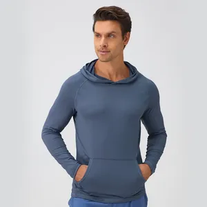 Roupas de ginástica dos homens topos de basquete correndo camisas de treino respirável camisas ciclismo activewear caminhadas rash guards masculino treinamento hoodies