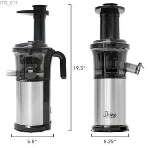 Juicers Cold Pressed Vertical Slow Juicer Low 35 RPM med en 200 W Motor No Jelly Juice No Blockage.L2403