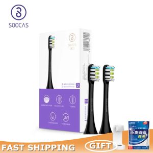 Head SOOCAS X3/X3U Replacement Toothbrush Heads SOOCARE X1/X5 Sonic Electric Tooth Brush Head Original Nozzle Jets With Gift