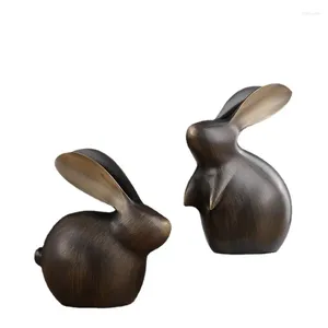 Decorative Figurines YY Pure Copper Luxury High-End Home Decorations Study Living Room Ornaments