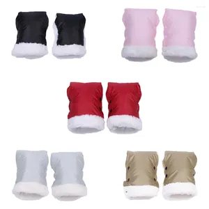 Stroller Parts 1pair Infant Clutch Cart Gloves Waterproof Thick Warm Baby Buggy Handcover Windproof Kids Thicken Mittens For Winter Go Out