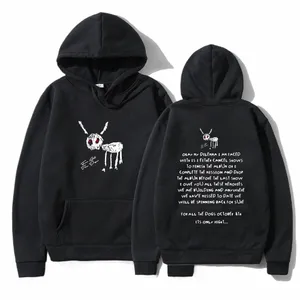 Rapper Drake für alle Hunde Brief Hoodie Herren Hip Hop Vintage Pullover Sweatshirt Fi Casual Übergroße Kapuzen Streetwear s3KZ #