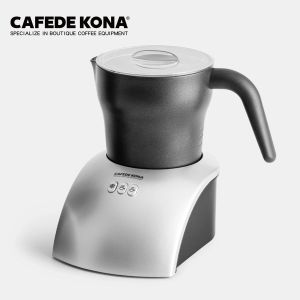 Ferramentas Cafede Kona Espuma de leite em aço inoxidável Latte Coffee Mate Máquina de espuma de leite a vapor