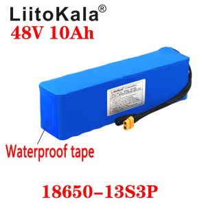 Onderdelen liitokala 48v 10AH 13S3P Wysoka moc 18650 Pojazd elektryczny elektryczny motocykl Diy Bateria BMS Ochrona XT60 Wtyczka