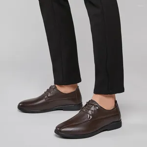 Casual Shoes Simple Suit Monk Strap Slip On Formal Bekväm för man Shiny Leather Oxford Luxe Men