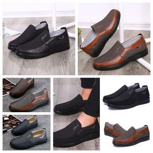 Ayakkabı Gai Sneaker Sıradan Ayakkabı Erkek Tek İş Yuvarlak Toe Ayakkabı Gündelik Yumuşak Sole Slipper Flats Erkekler Klasik Konfor Ayakkabı Yumuşak Boyut Eur 38-50