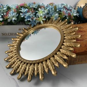 Mirrors 31cm Wall Art Round Mirrors Hanging Mirror Circle Mirror Entryway Ornament Wall Decor For Living Room Home Decor