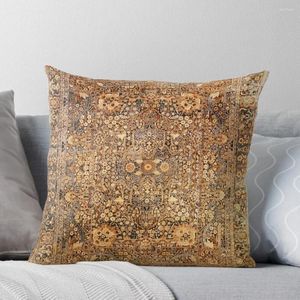 Kudde antik persisk kirman matta tryck kast täcker barn dekorativa omslag för soffa