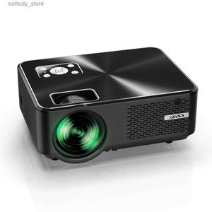 Other Projector Accessories YABER Y60 portable projector with 5500 lux upgraded full HD 1080P 200 inch display LCD LED home projector Q240322