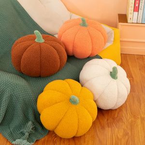 Bambole carino cuscino di zucca cuscino cuscino divano seggiolone sedia seggiolino cuscino morbido peluche bambolo giocattolo decorazioni per la casa cuscini regalo per bambini