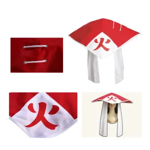 Cappelli Anime cosplay Shippuden Uzumaki Hokage Cappello di bambù Cosplay Fancy Party Performance Cap cosplay comico